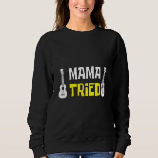 Sweatshirt Guitariste et maman