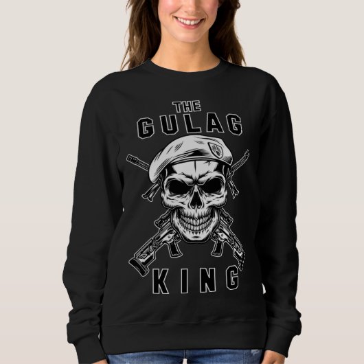 Sweatshirt Gulag King Gaming Gamer Warzone Gamer (Devant)