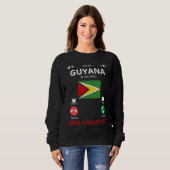 Sweatshirt Guyana Is Calling (Devant entier)