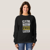 Sweatshirt Gym Now Tacos Plus Taco Taco (Devant entier)