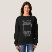 Sweatshirt Gym Skipping Picture Desing for Workout Training (Devant entier)
