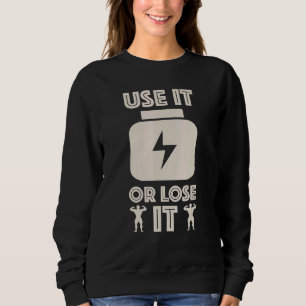 Sweatshirt Gymnase Entraînement Inspiration Fitness Utiliser