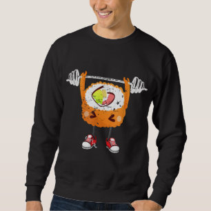 Sweatshirt Gymnase Japonais amusant Gymnase d'haltérophilie
