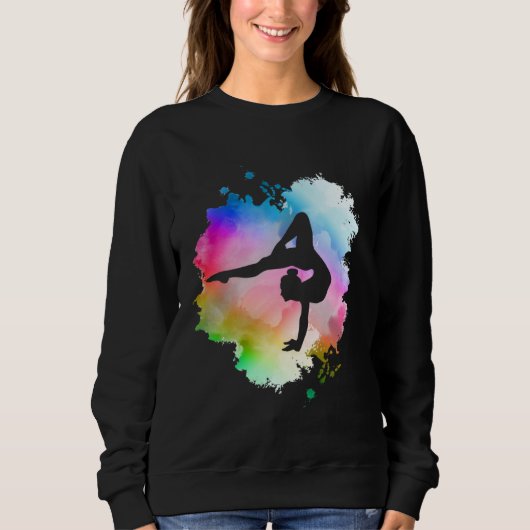 Sweatshirt Gymnast Girl (Devant)