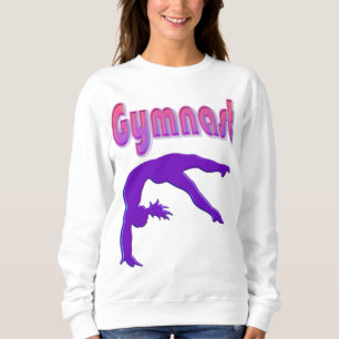 Sweatshirt Gymnaste Power Tumbling Purple Metallen