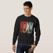 Sweatshirt Gymnastics Gymnast Aerobics Acrobat Love (Devant entier)