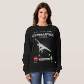 Sweatshirt Gymnastics Is Calling I Must Go Sport Hobby Gymnas (Devant entier)