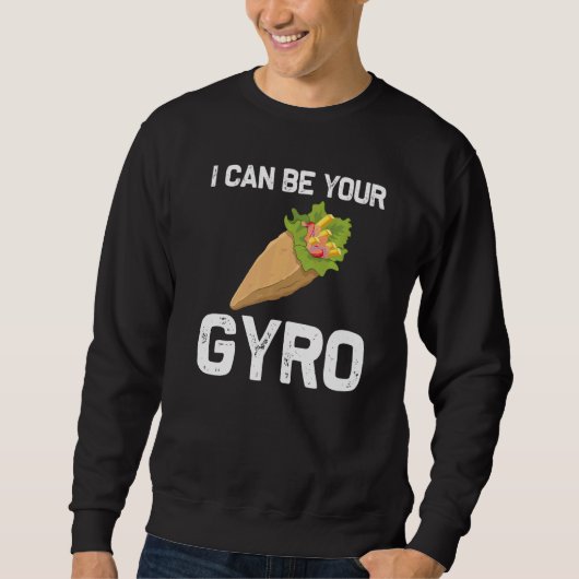 Sweatshirt Gyros Pour Hommes Femmes Gyro Viande Pita Doner Ke (Devant)
