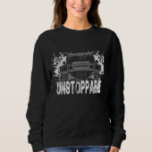 Sweatshirt H1 Hummer non stoppable (Devant)