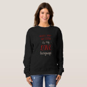 Sweatshirt Hachis et saltfish (Devant entier)