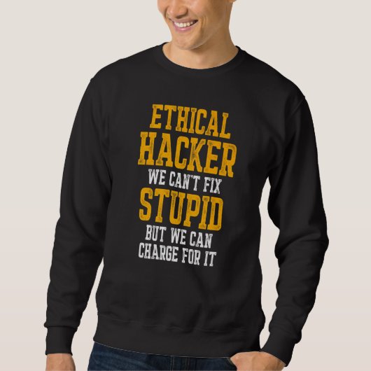 Sweatshirt Hacker éthique Cybersécurité It Pen Tester 5 (Devant)