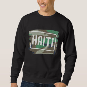 Sweatshirt Haïti Camouflage