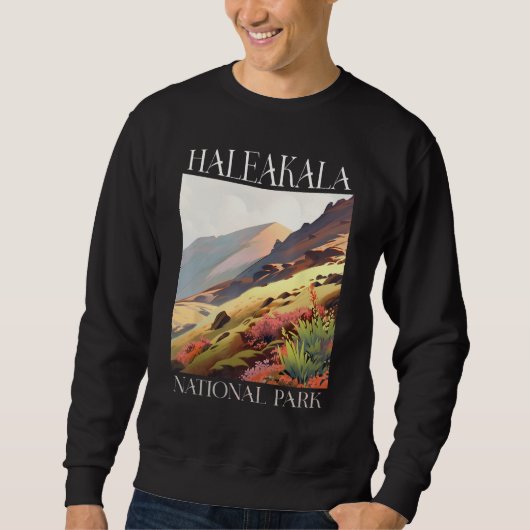 Sweatshirt Haleakala National Park Maui Hawaii Nature Hiking  (Devant)