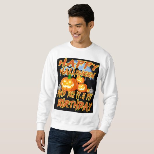 Sweatshirt Halloween (Devant entier)