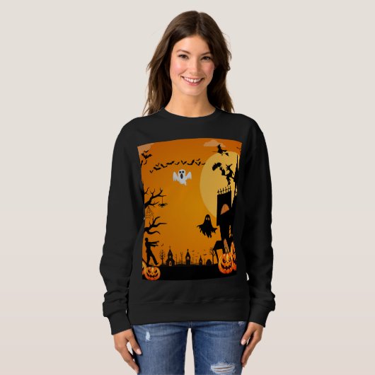 Sweatshirt Halloween (Devant entier)