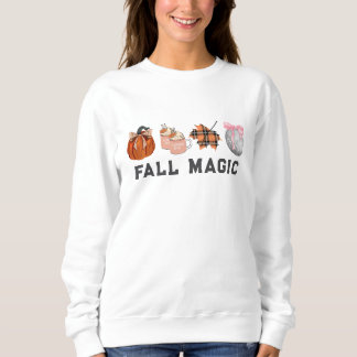 Sweatshirt Halloween automne minimaliste personnalisé