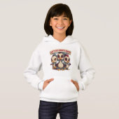 Sweatshirt Halloween Canard Épouvantable (Devant entier)