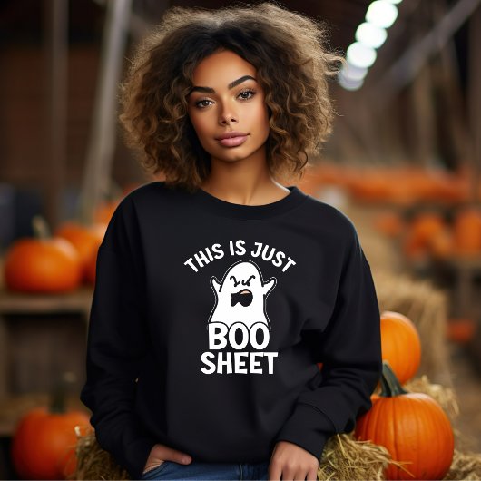 Sweatshirt Halloween C'Est Juste Une Feuille De Boite, Fantôm