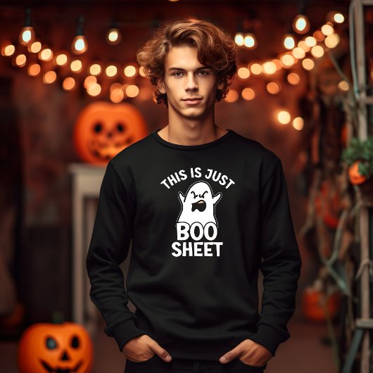 Sweatshirt Halloween C'Est Juste Une Feuille De Boite, Fantôm
