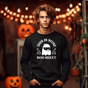 Sweatshirt Halloween C'Est Une Feuille De Boite, Fantôme Drôl