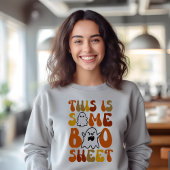 Sweatshirt Halloween C'Est Une Feuille De Boite Vibes Rétro G