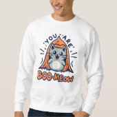 Sweatshirt Halloween Chat Vous Êtes Boo Meow (Devant)