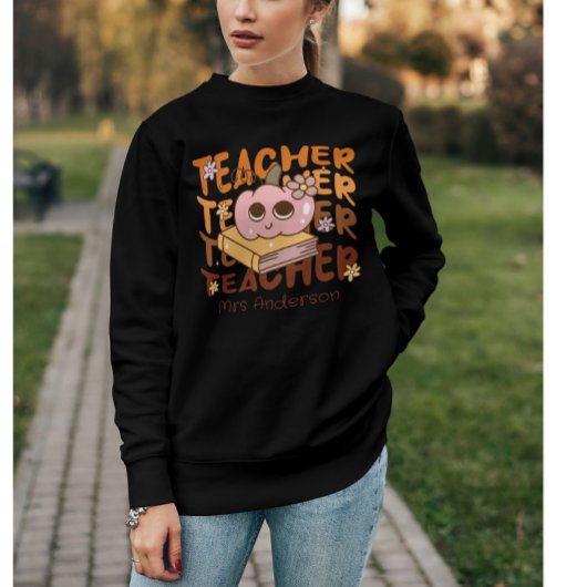 Sweatshirt Halloween - Citrouille