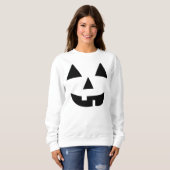Sweatshirt Halloween citrouille (Devant entier)
