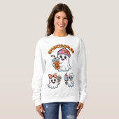 Sweatshirt Halloween Cute Ghost Spooktacular (Devant entier)