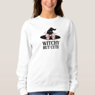 Sweatshirt Halloween Cute Witchy