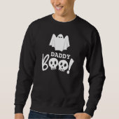 Sweatshirt Halloween Daddy Boo Éffrayant Ghost (Devant)