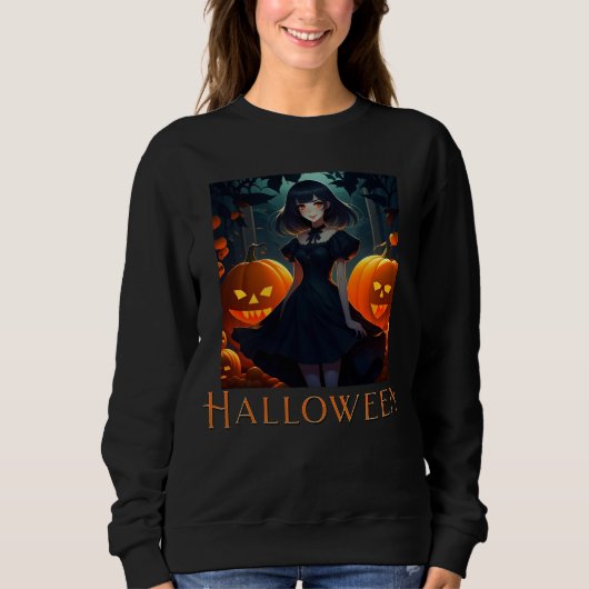 SWEATSHIRT HALLOWEEN DARK VAMPIRE PRINCESS (Devant)