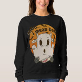 Sweatshirt Halloween de la vache mûre (Devant)