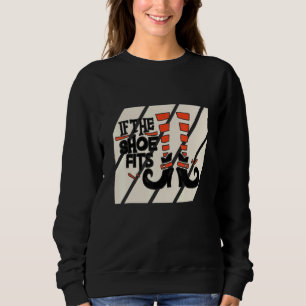 Sweatshirt Halloween de sorcière si les chaussures s'adaptent