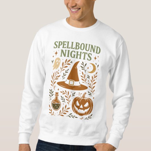 Sweatshirt Halloween des nuits sortantes (Devant)
