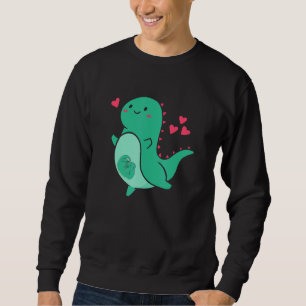 Sweatshirt Halloween Dinosaur Maman Faire-part de grossesse b