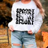 Sweatshirt Halloween éffrayant Cute Fantôme