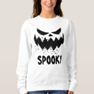 Sweatshirt Halloween Éffrayant et sourire