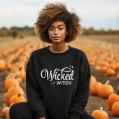 Sweatshirt Halloween en sorcière