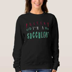 Sweatshirt Halloween faire semblant d'être un succès