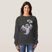 Sweatshirt Halloween fantôme effrayant DEI (Devant entier)