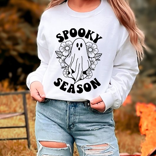 Sweatshirt Halloween Fantôme éffrayante saison