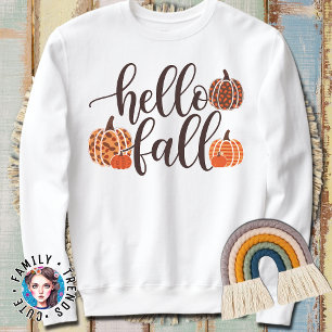 Sweatshirt Halloween femmes Citrouilles Leopard Graphisme