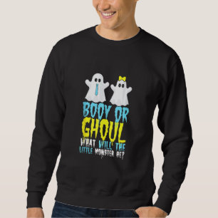 Sweatshirt Halloween Ghost Booy Ou Ghoul Monster Genre Revea