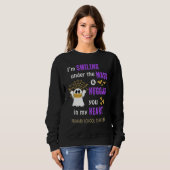 Sweatshirt Halloween Ghost  Primary School Teacher Saying (Devant entier)