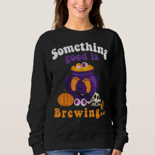Sweatshirt Halloween Grossesse bébé Révéler quelque chose de