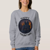 Sweatshirt Halloween Haunted Mansion Happy Hauny (Devant)