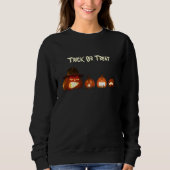 Sweatshirt Halloween Jack-o'-lantern sculpté citrouilles Hall (Devant)