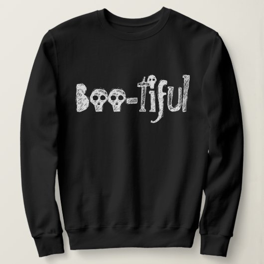 Sweatshirt Halloween joyeux (Design devant)