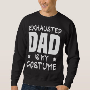 Sweatshirt Halloween maison d'araignée pour hommes épuisés pa